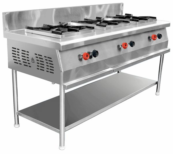 Three Burner Range